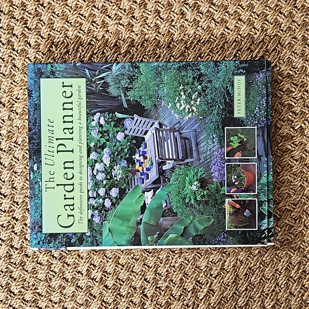 Get ready for spring and summer with the  Garden Planner book